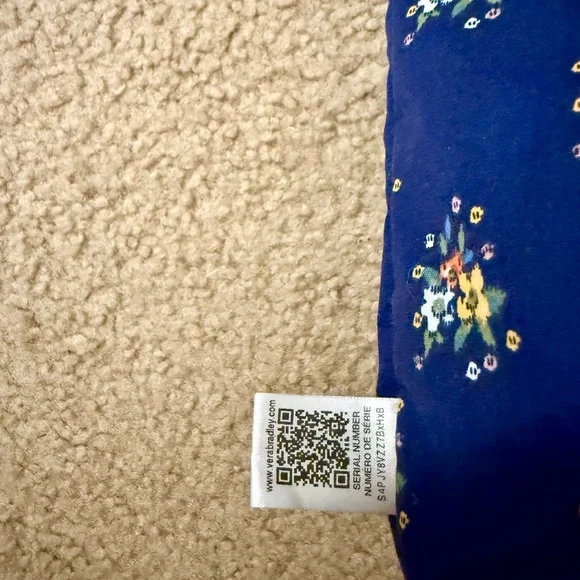 Vera Bradley Floral Quilted Tote Bag - Picture 4 of 5